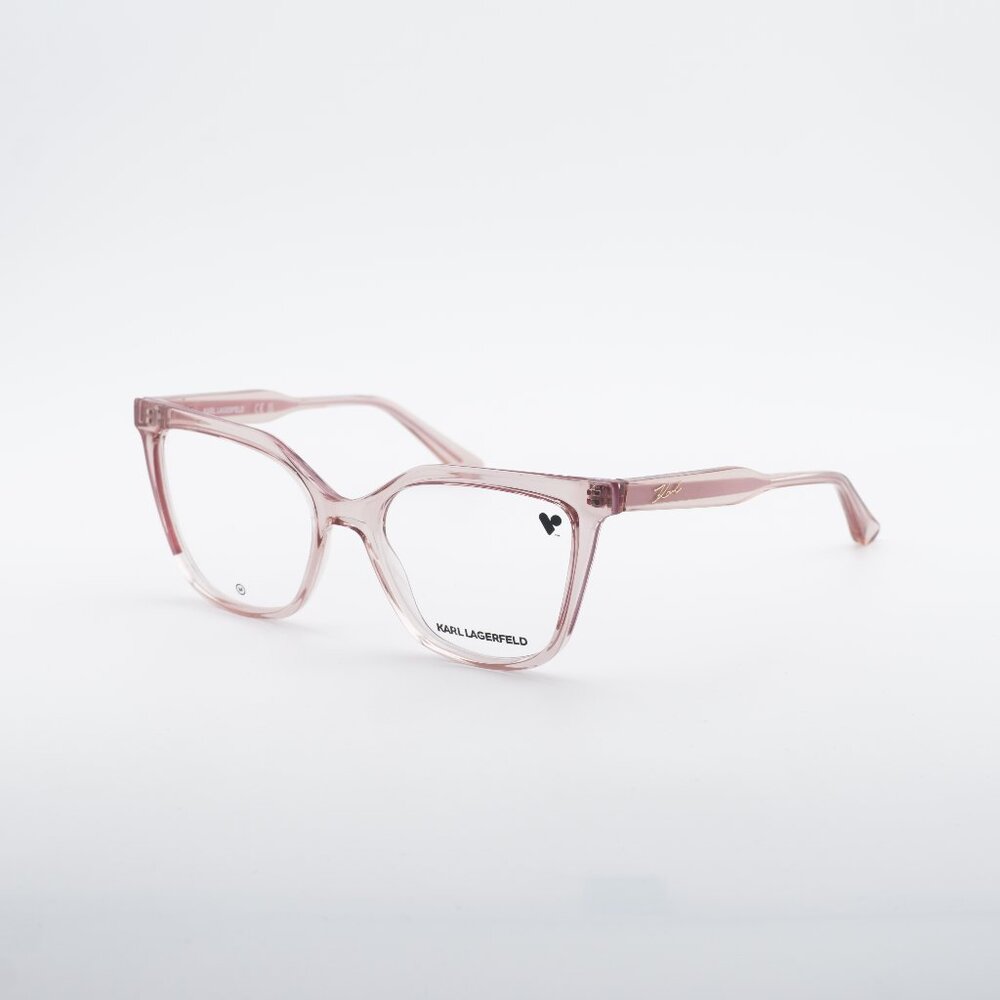 Karl Lagerfeld KL6155 652 Eyeglasses Antique Rose 53mm Butterfly Frame